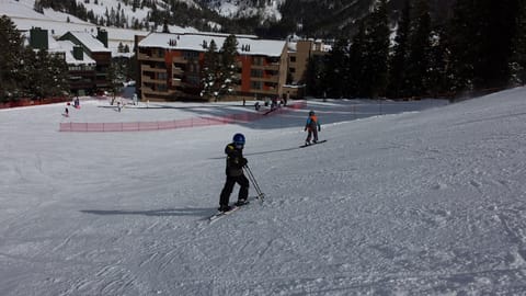 View of Spruce Lodge from Slopes. Best Ski-In/ Ski-Out Location At Copper