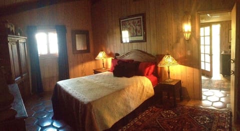 Romantic Casita Bedroom in the large detached casita.


