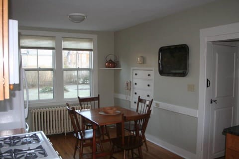 Newly renovated eat-in kitchen. 