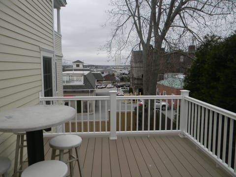 2nd floor balcony from apartment