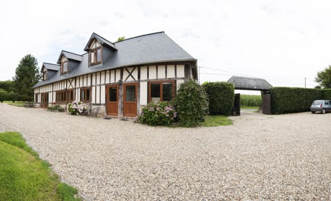 Driveway and parking area