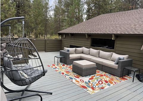 Outdoor seating area