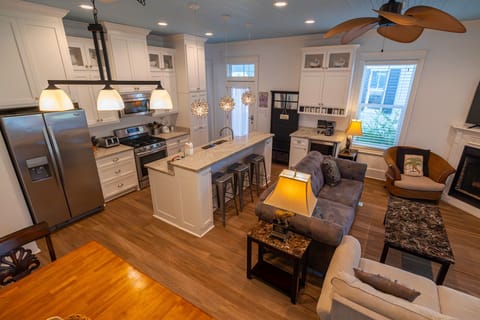 Cottages at Romar C3 Beach Inspired Decor with Beautiful Haint Blue Ceilings