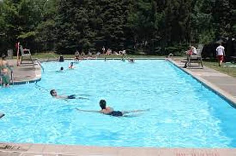 Indoor pool, a heated pool