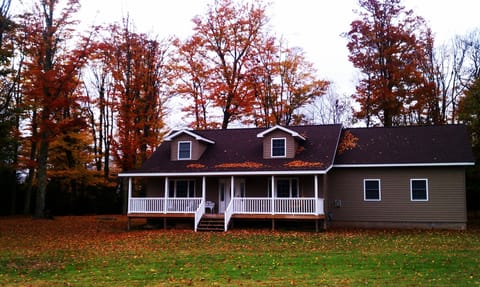 Our home in the full color of Autumn.
