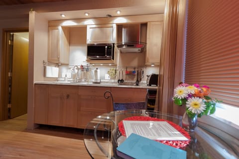 "From our welcome to the super comfy bathrobes-we couldn't have felt more at hom