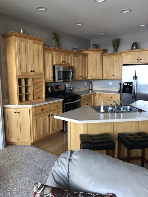 Fully equipped kitchen