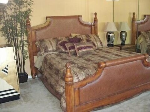 Master Bedroom with King size bed