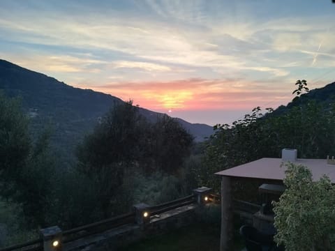 Sunset - view from the house
