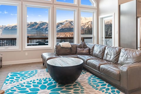 Fernie Alpine Resort views from the living room