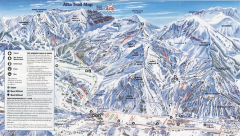 Alta is accessible via the Peruvian Chair & Mineral Basin