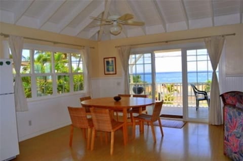 Dining area in open living area