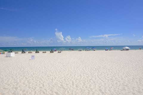 On the beach