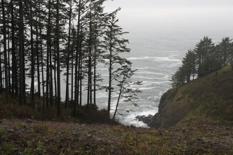 Gold Beach - a five minute drive away.