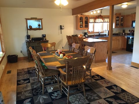 Dining Room and Kitchen