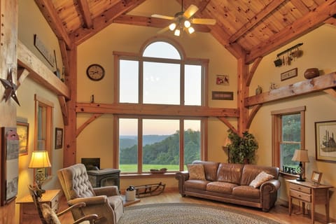 Great room looking toward KY River
