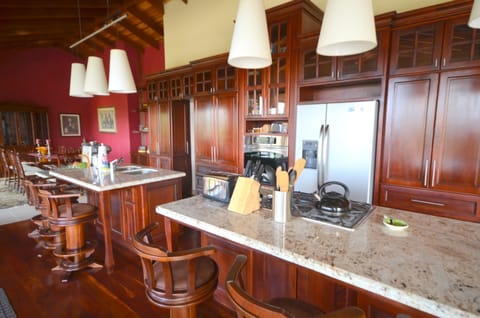 Kitchen with 2 Islands and Bar Stools