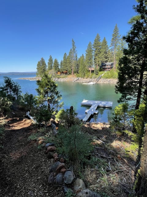 View of new dock on Hamilton Branch.