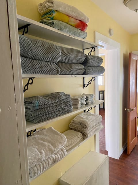 Towels in hall