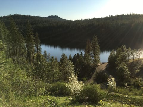 View from the deck of Long Lake