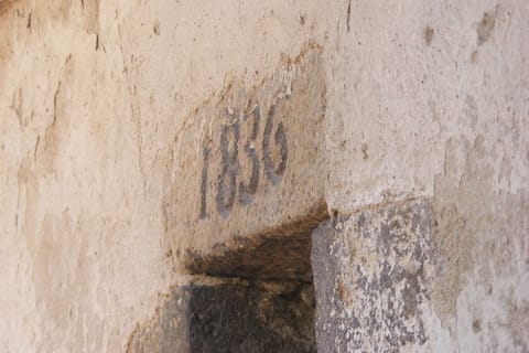 portion of the reconstructed in 1836