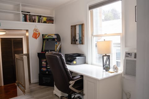 Primary office/reading nook for work, reading, and more!