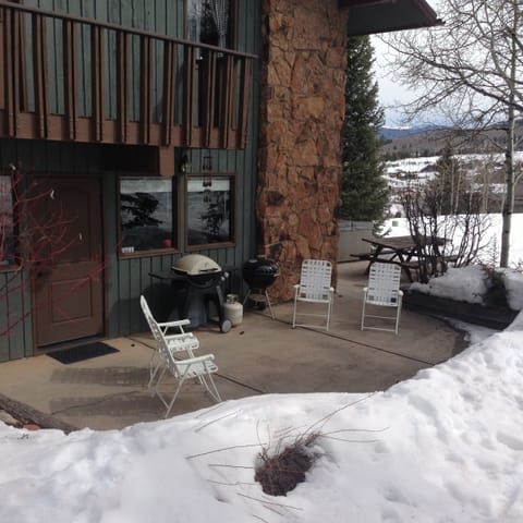 Great sunsets on the patio