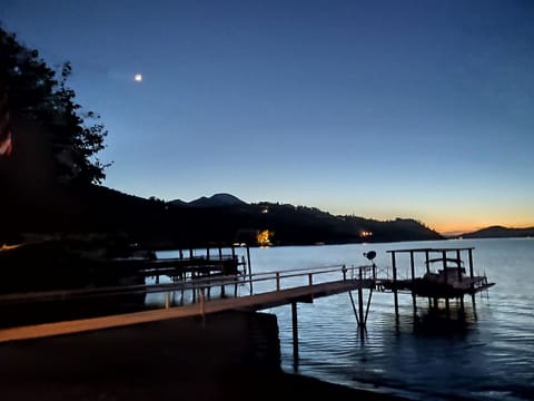 Sun Setting over the Cove