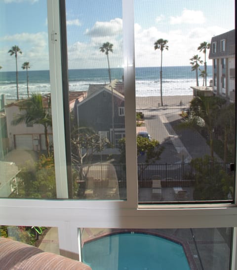 View from your king size bed in your separate bedroom