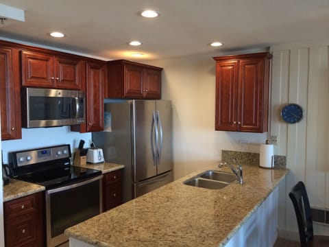 Newly remodeled kitchen