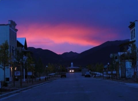 Sunset on South Main