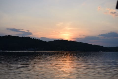 Sunset over Treasure Lake