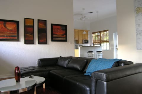 Living Room to Kitchen View