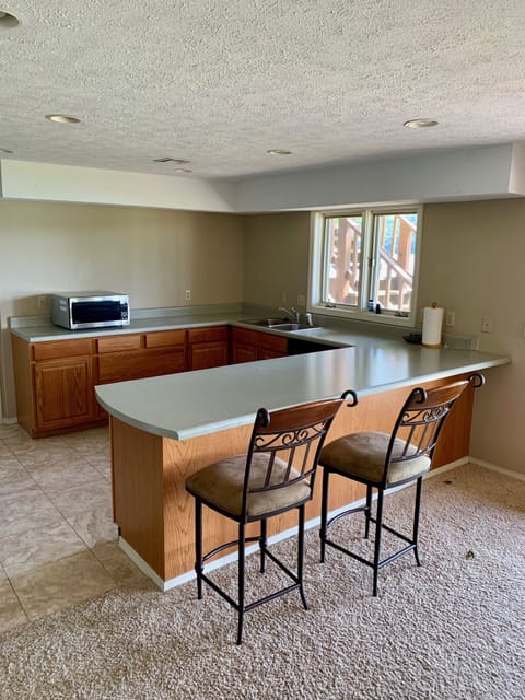 Downstairs kitchenette