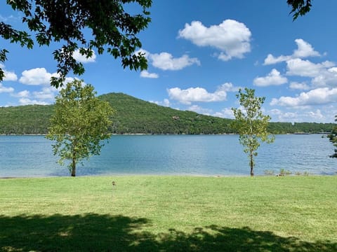 Lake view from back of house