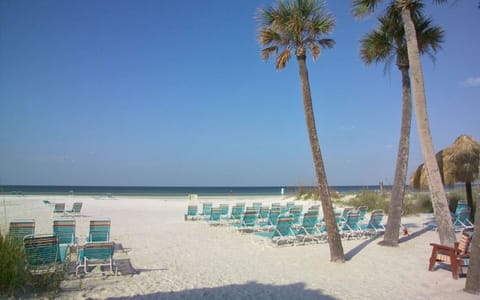 On the beach