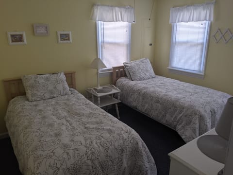 Bedroom 1 with twin beds