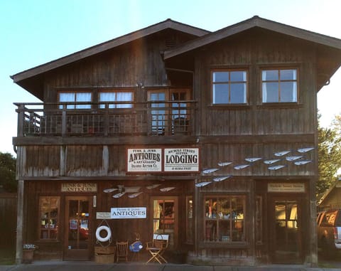 Nichols Street Suites is above Funk & Junk Antiques, 85 Nichols St.