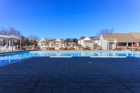 Indoor pool, a heated pool