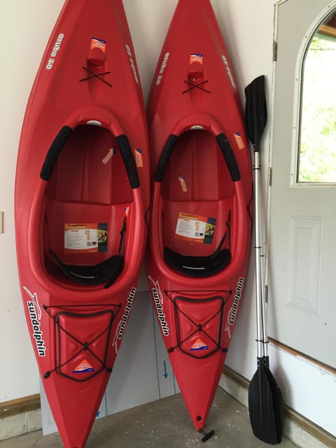 2 Kayaks available for use