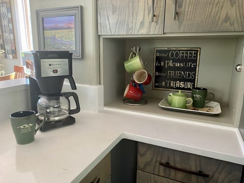 Brew a pot of coffee. No keurig. 