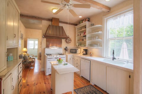 Cottage kitchen with all amenities 
