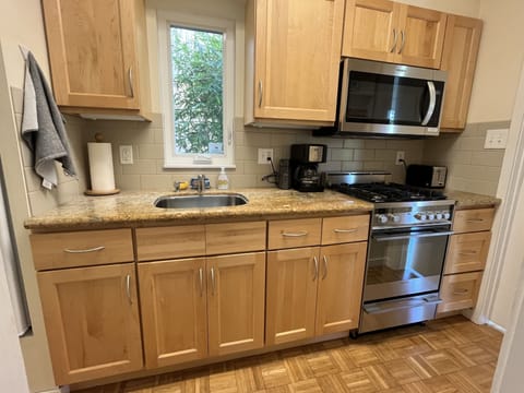 It's small, but has what you need to be comfortable.