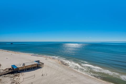 On the beach