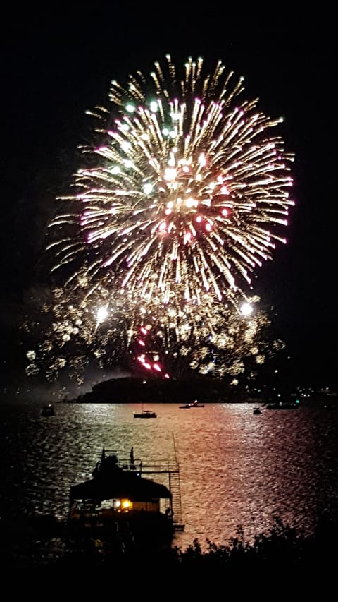 4th of July Fireworks display from Montina Beach--rotate