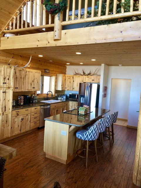 Kitchen equipped to cook and serve  a Thanksgiving dinner!