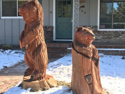 Bears in the yard let you know it's the right place!