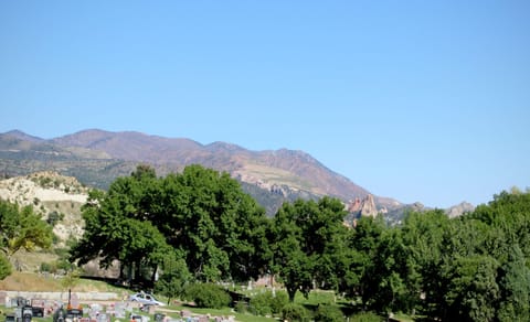 View of Garden of the Gods from the deck