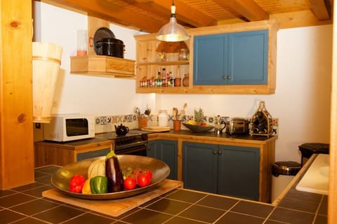 well equipped kitchen area