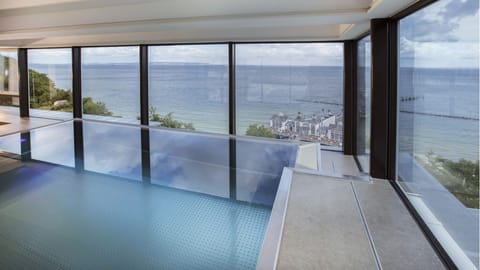 Indoor pool, outdoor pool